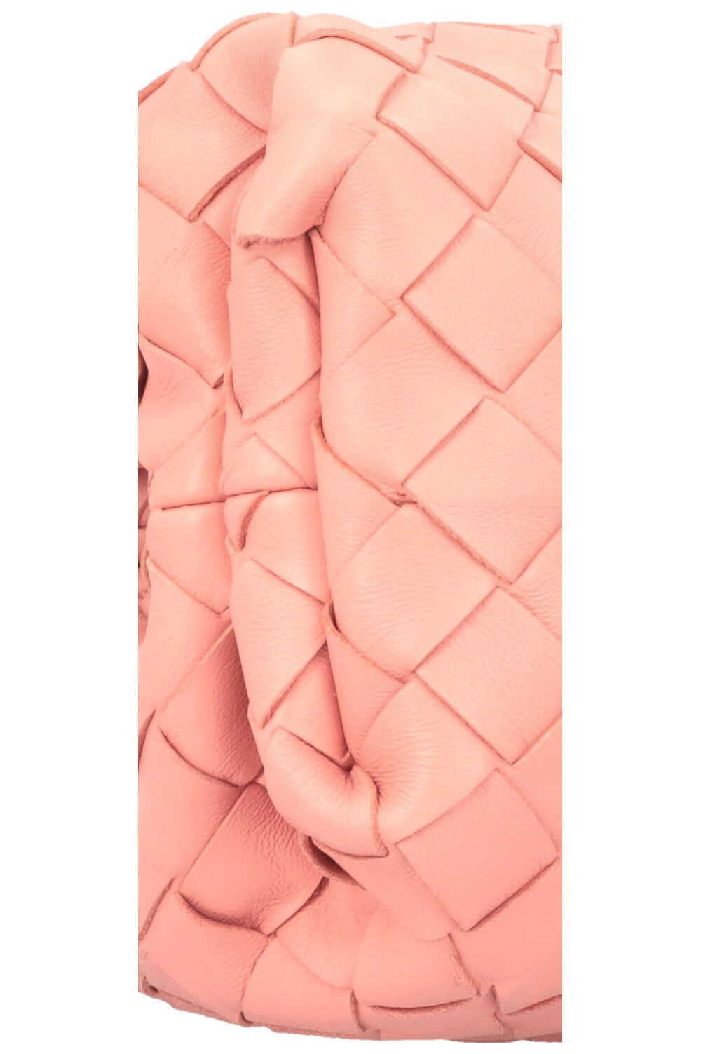 BOTTEGA VENETA The Pouch Intrecciato Salmon