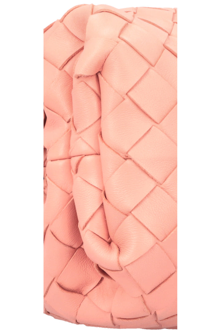 BOTTEGA VENETA The Pouch Intrecciato Salmon