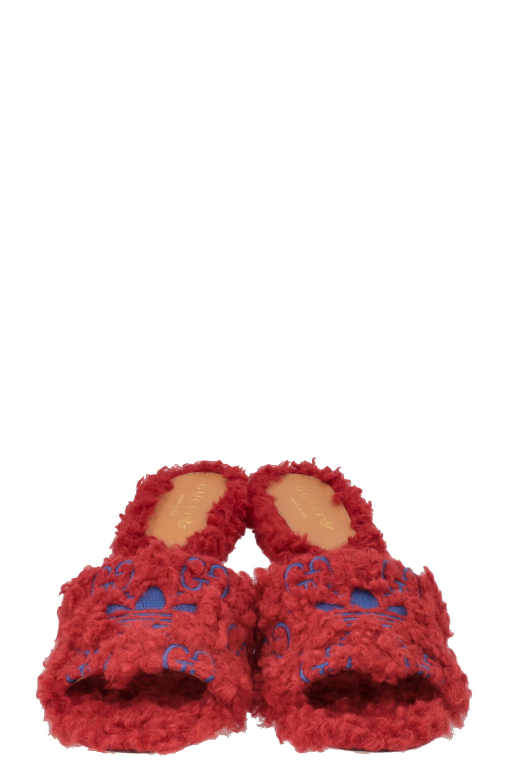Mules Teddy GG rouges GUCCI x ADIDAS