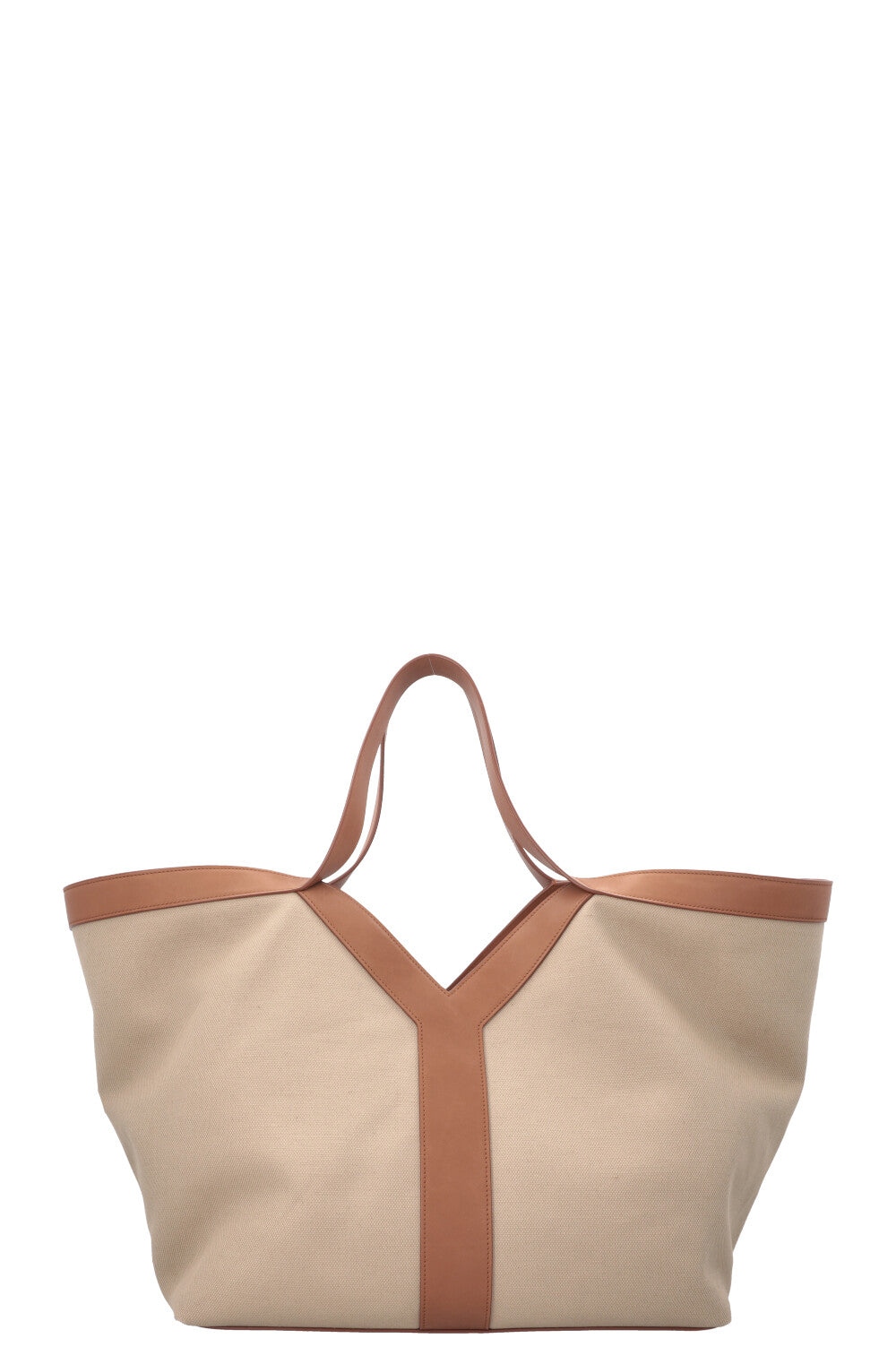 SAINT LAURENT Grand cabas Y en toile