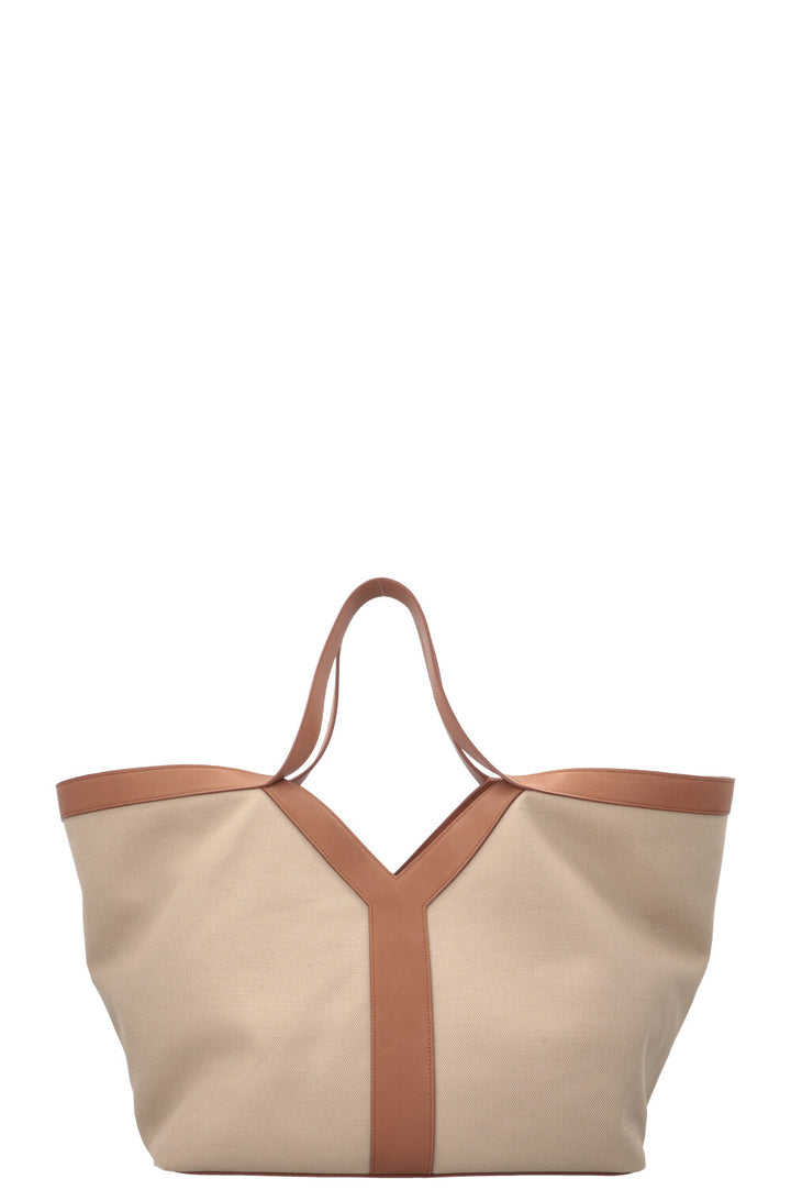 SAINT LAURENT Grand cabas Y en toile