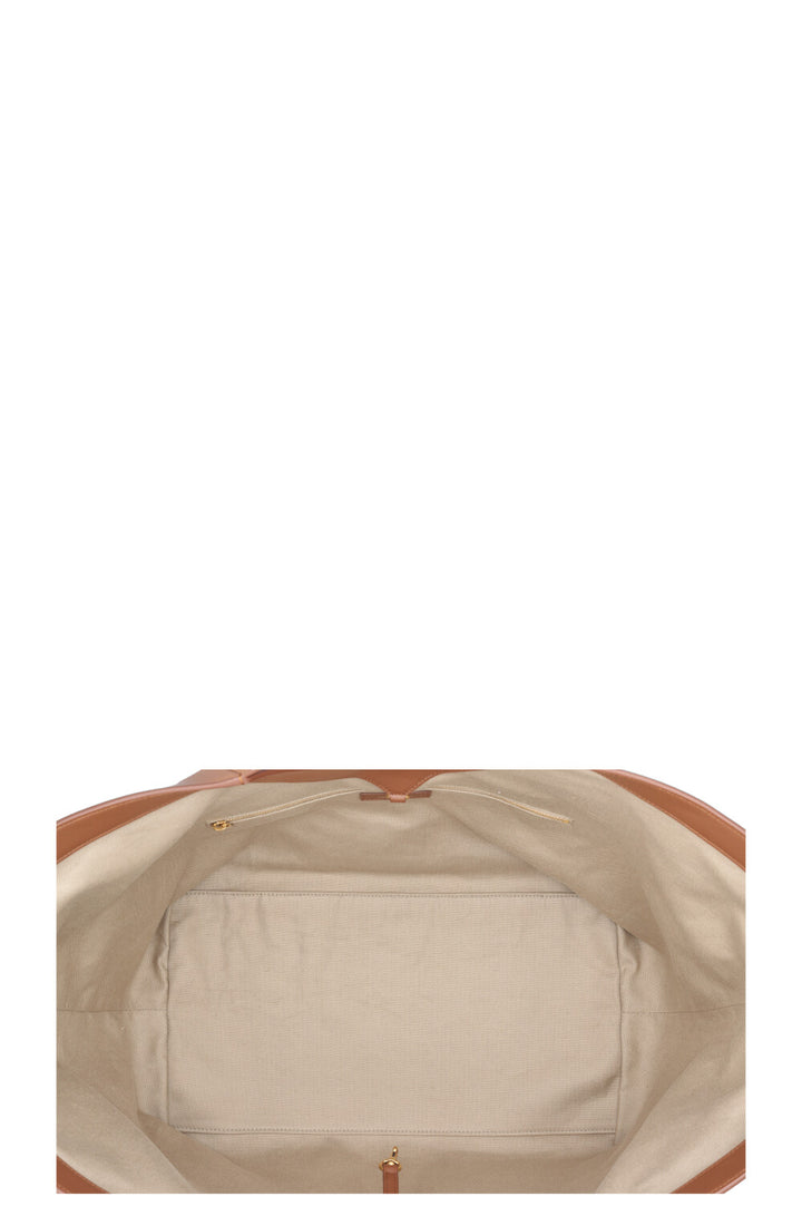 SAINT LAURENT Grand cabas Y en toile