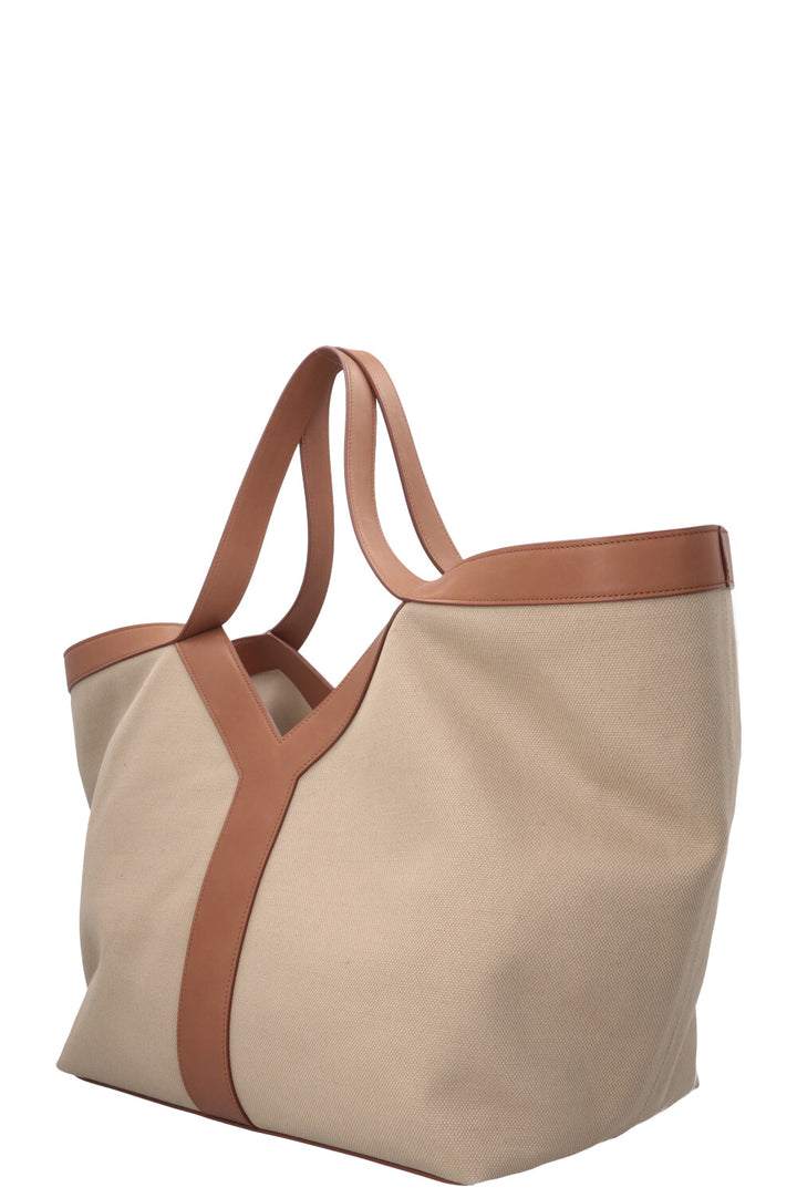 SAINT LAURENT Grand cabas Y en toile