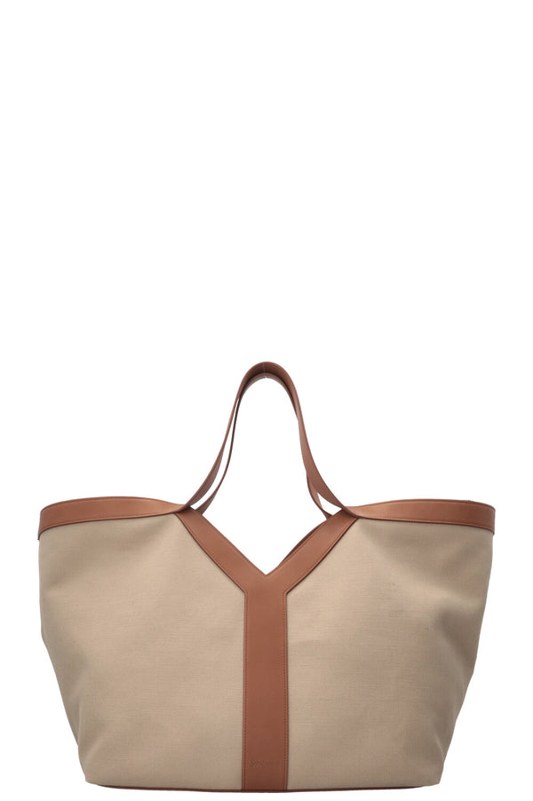 SAINT LAURENT Large Y Tote Canvas