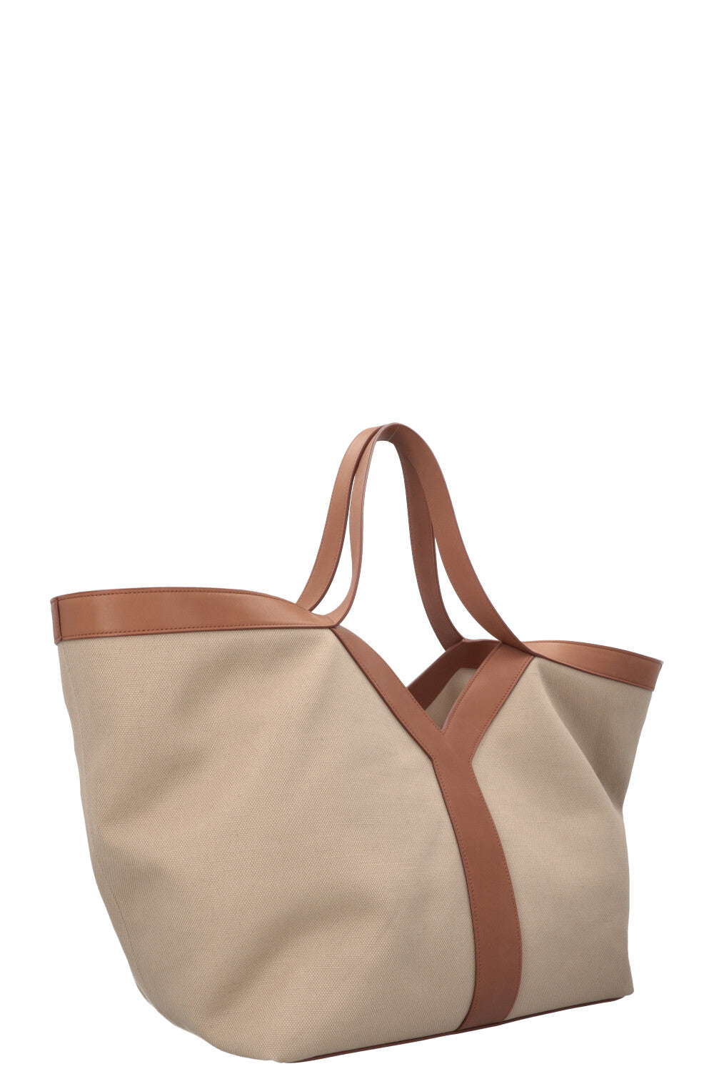 SAINT LAURENT Grand cabas Y en toile