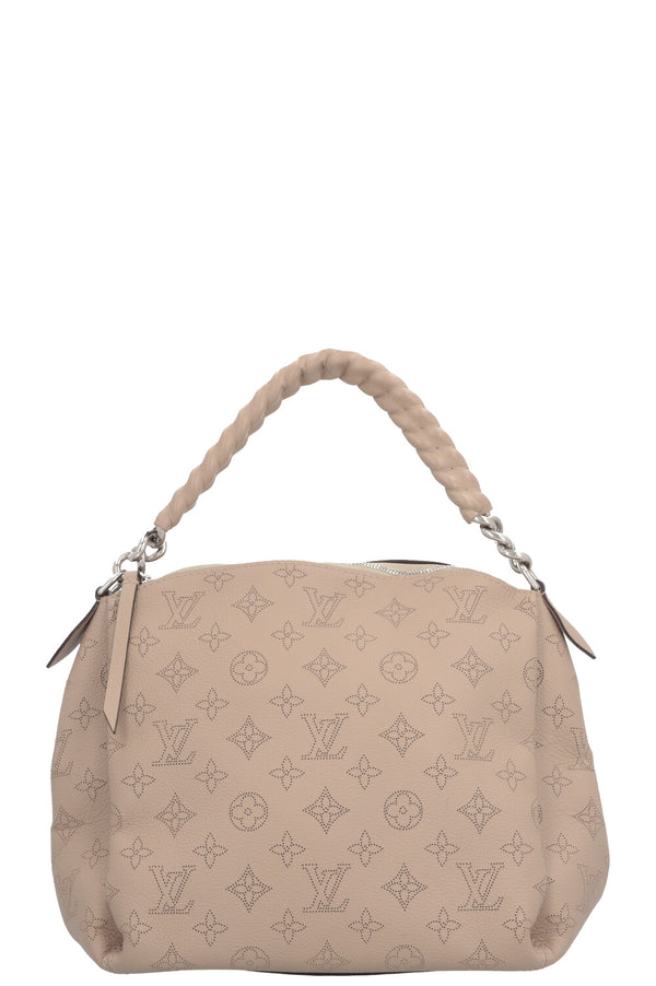 LOUIS VUITTON Babylone BB Bag Mahina Grey