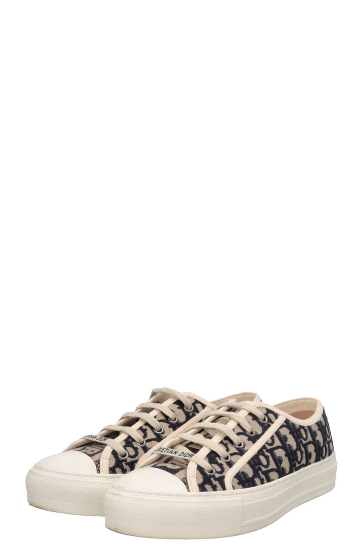 CHRISTIAN DIOR Baskets Walk`nDior Oblique Marine