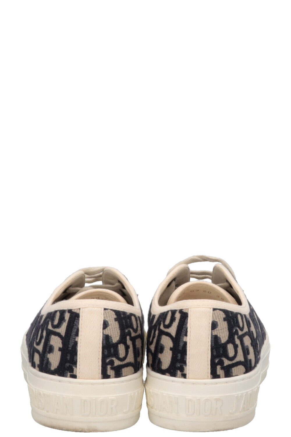 CHRISTIAN DIOR Baskets Walk`nDior Oblique Marine