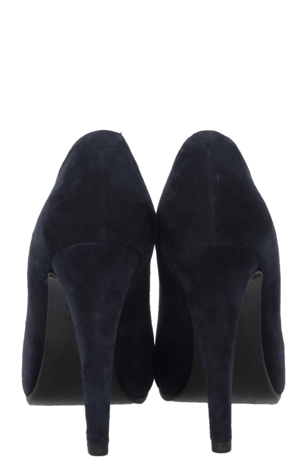 HERMÈS Florida Pumps Suede Navy