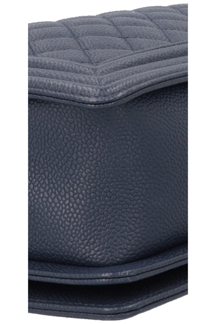 CHANEL Large Boy Bag Caviar Navy