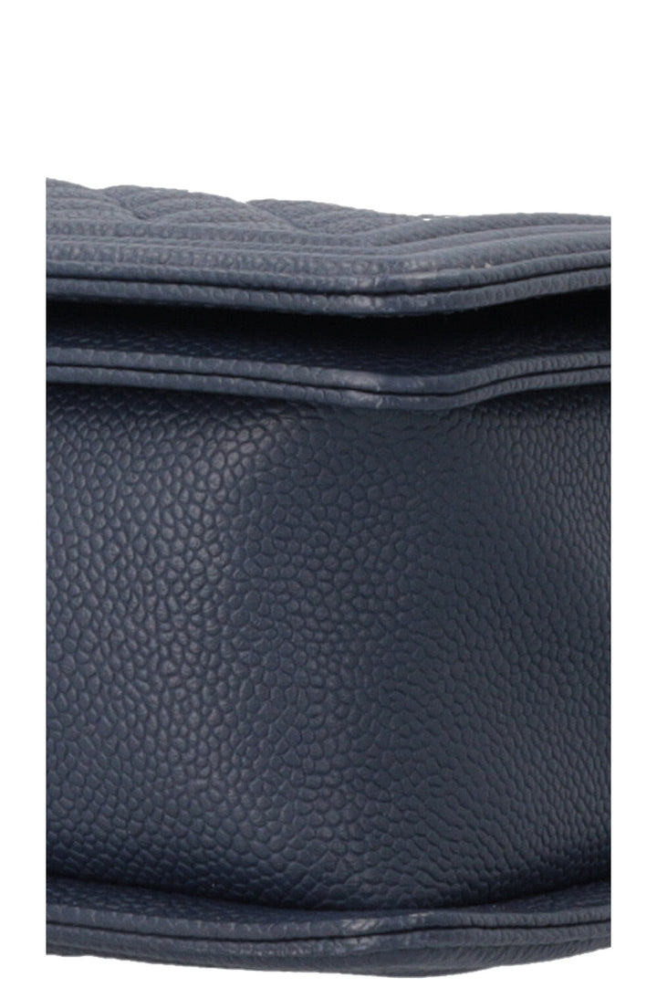 CHANEL Large Boy Bag Caviar Navy