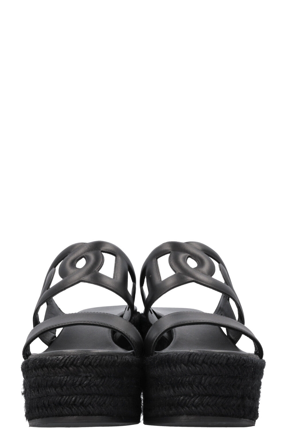 HERMÈS Ithea 30 Wedges Black