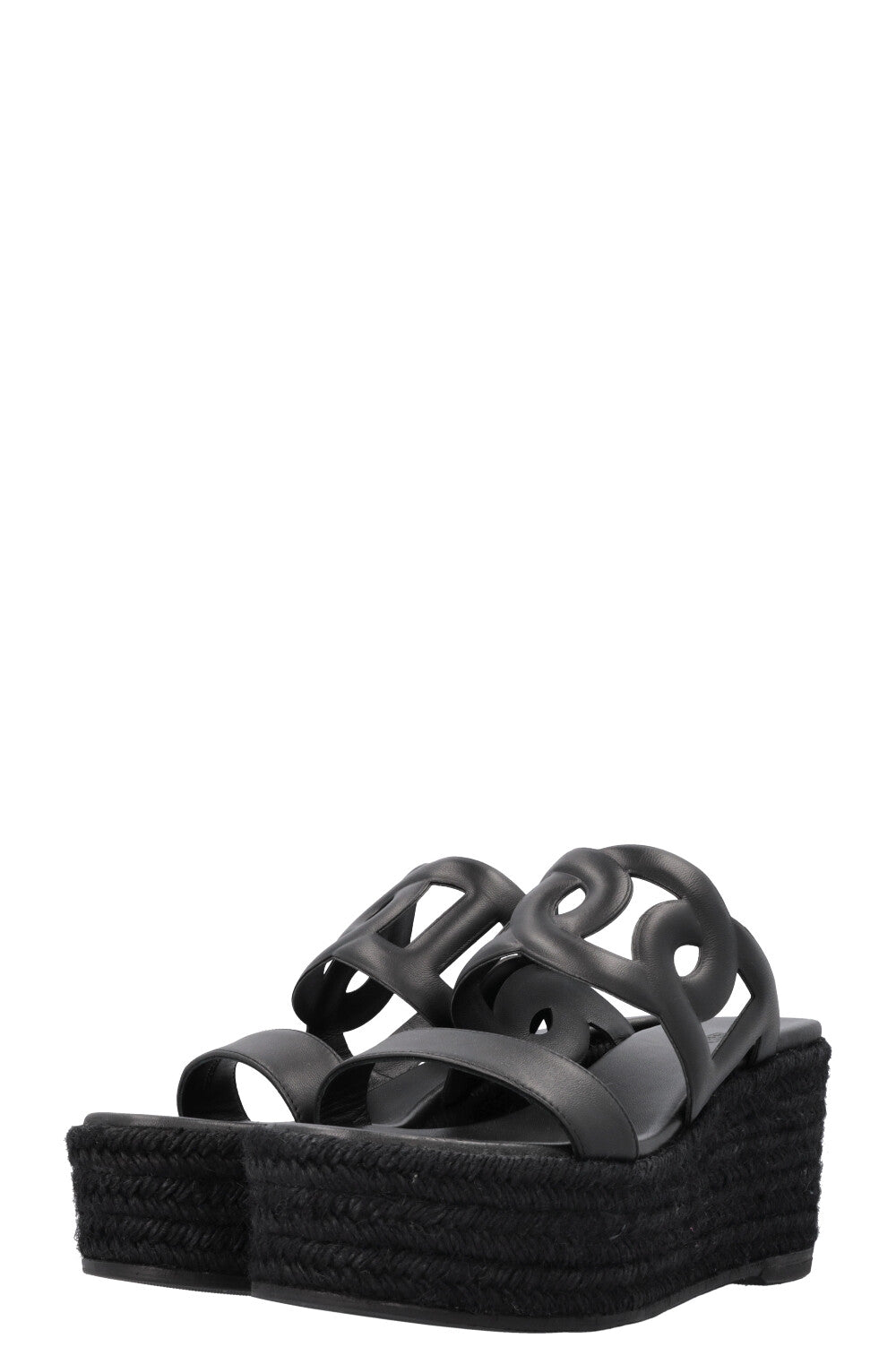 HERMÈS Ithea 30 Wedges Black