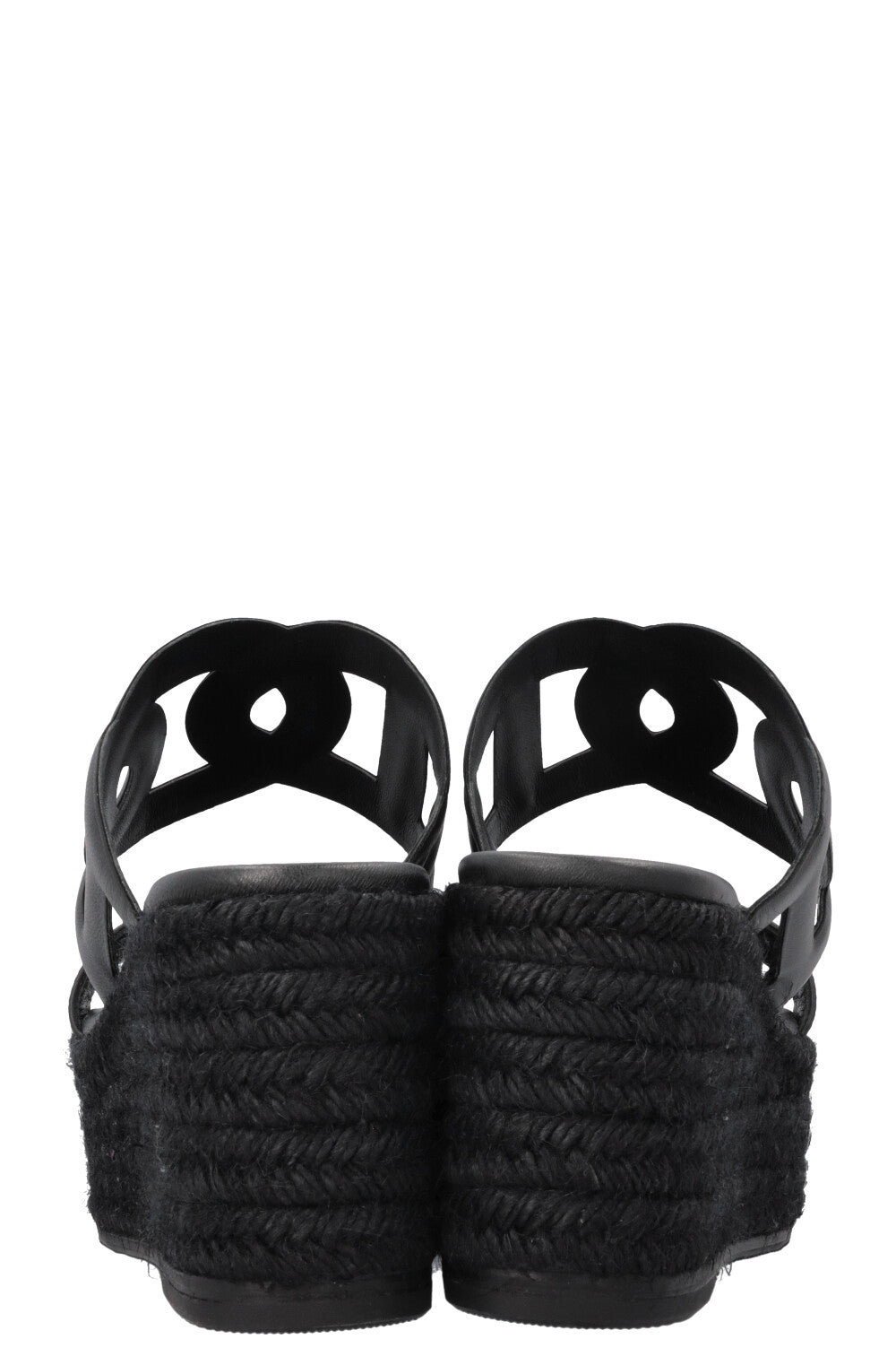 HERMÈS Ithea 30 Wedges Black