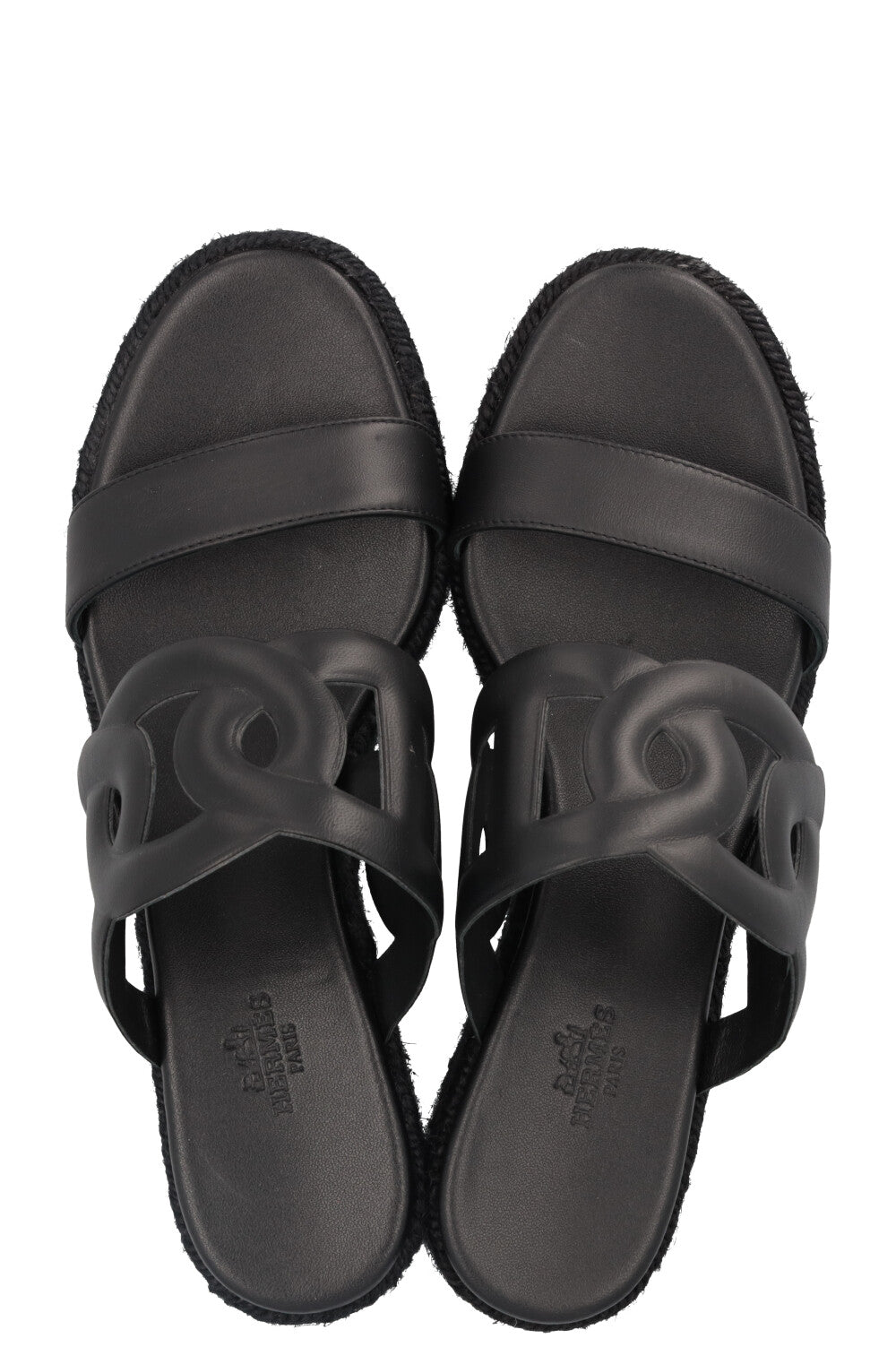 HERMÈS Ithea 30 Wedges Black