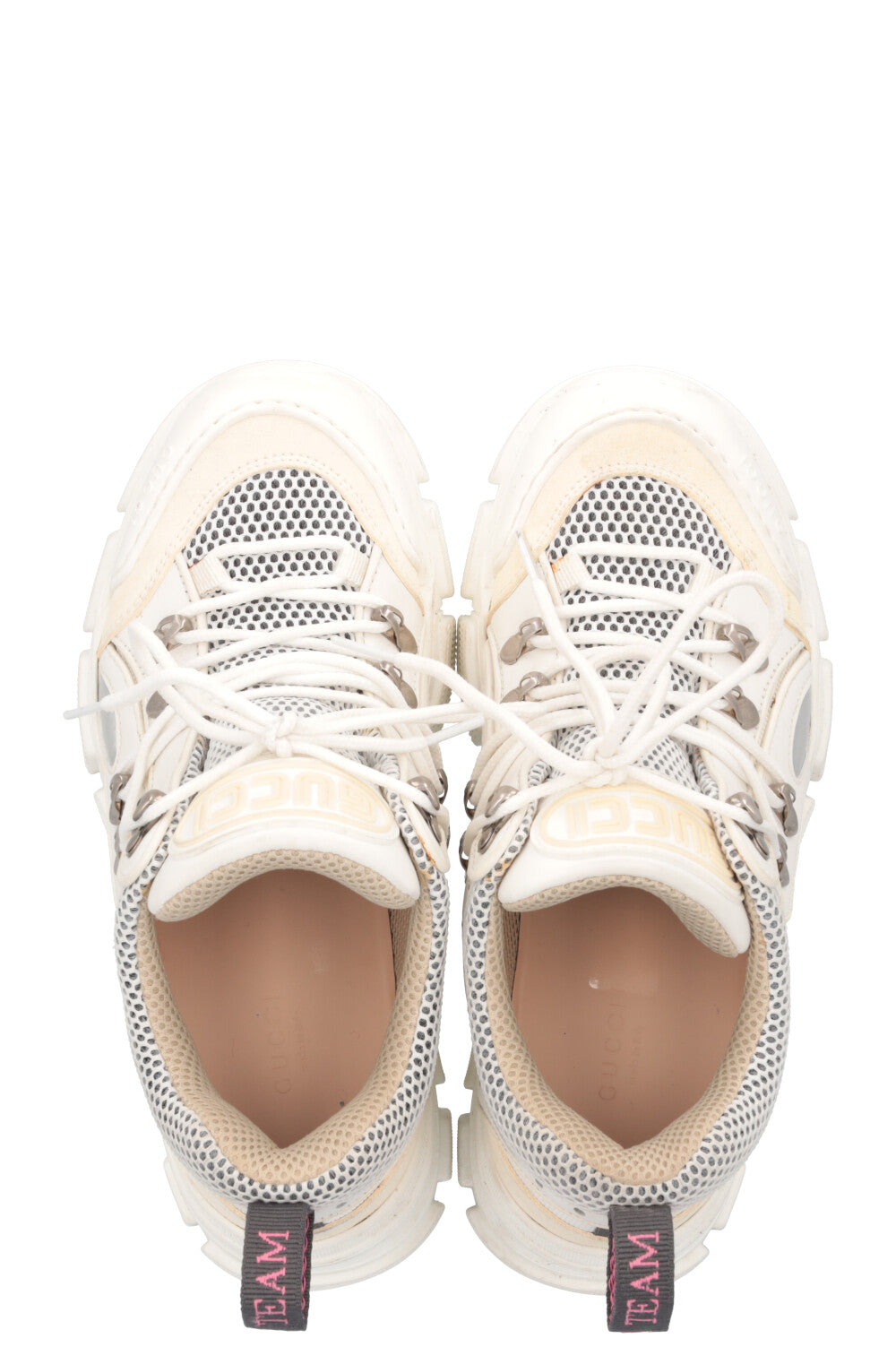 GUCCI Flashtrek Sneakers White