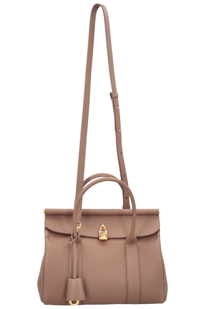 LORO PIANA Loom L25 Bag Leather Fossil