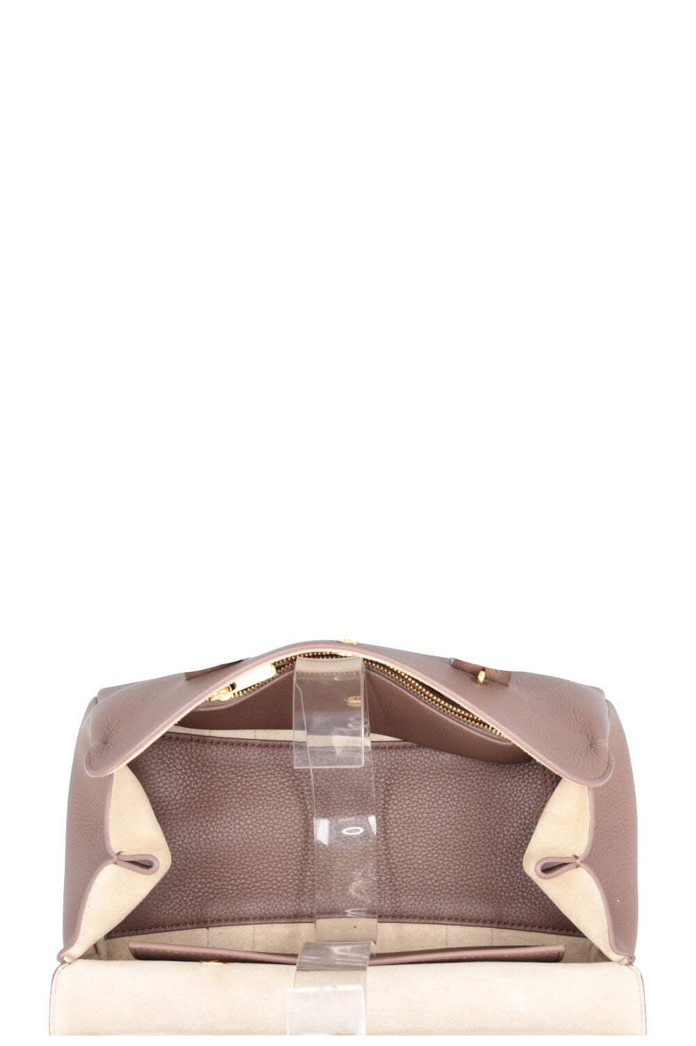 LORO PIANA Loom L25 Bag Leather Fossil