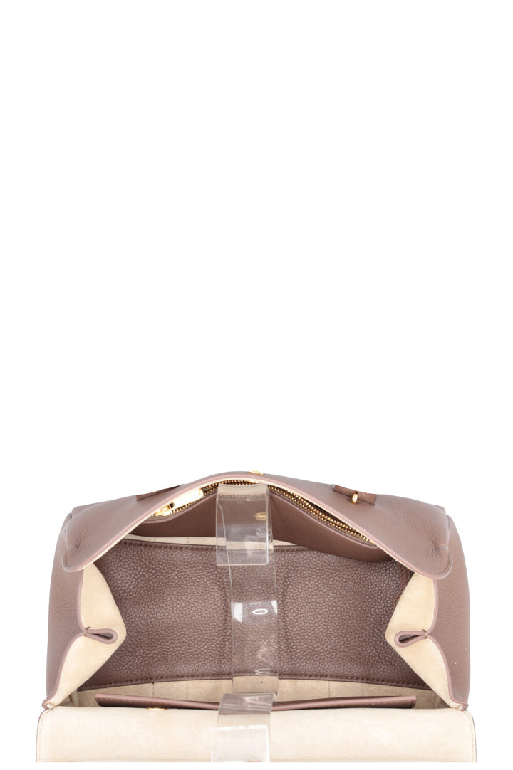 LORO PIANA Loom L25 Bag Leather Fossil