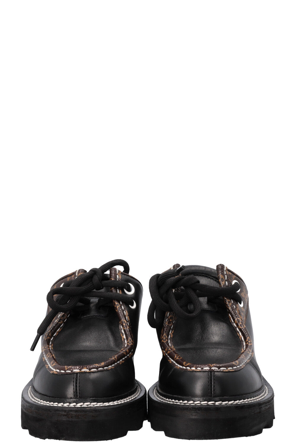 LOUIS VUITTON Mules Leather Black MNG