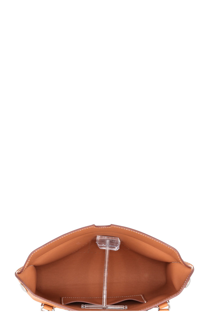 Sac HERMÈS Videpoches Epsom Gold
