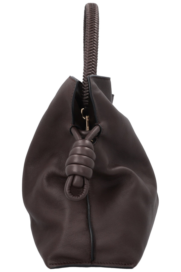 LOEWE Flamenco Drawstring Bag Chocolate