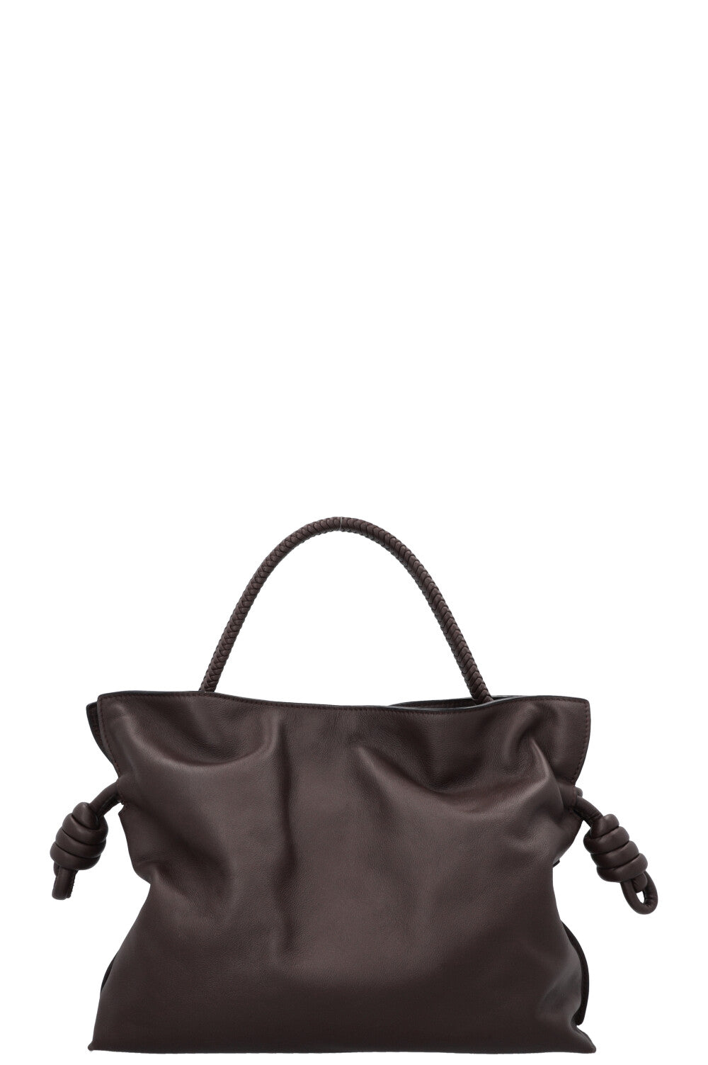 LOEWE Flamenco Drawstring Bag Chocolate