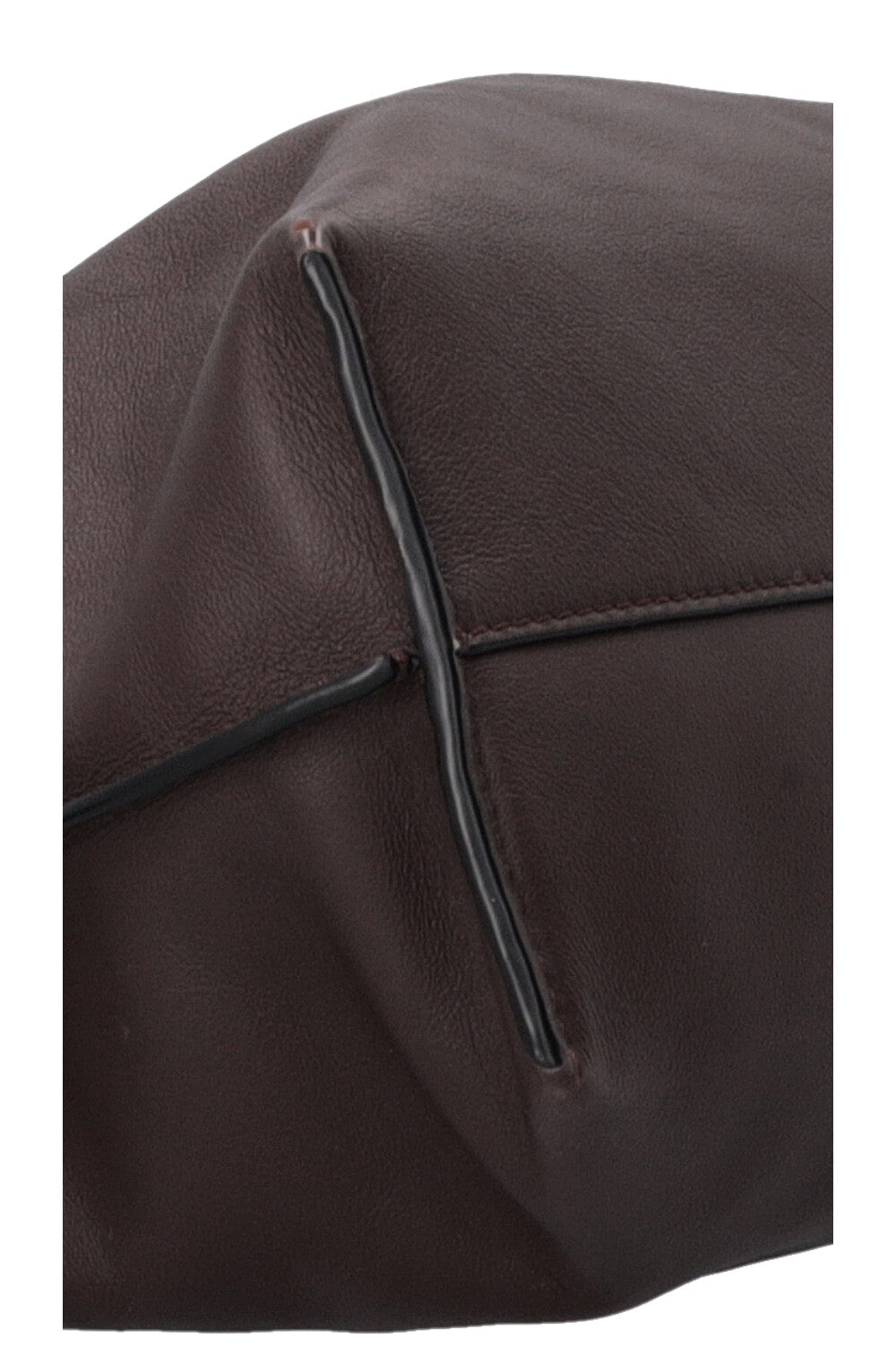 LOEWE Flamenco Drawstring Bag Chocolate