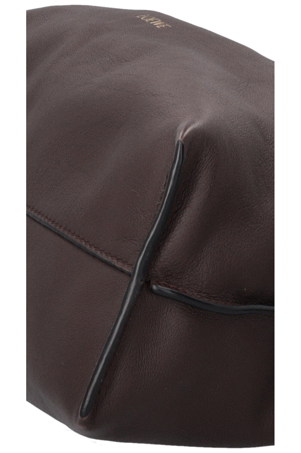 LOEWE Flamenco Drawstring Bag Chocolate
