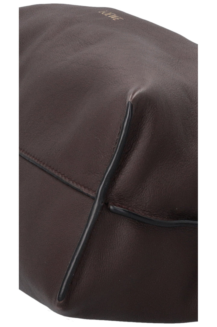 LOEWE Flamenco Drawstring Bag Chocolate