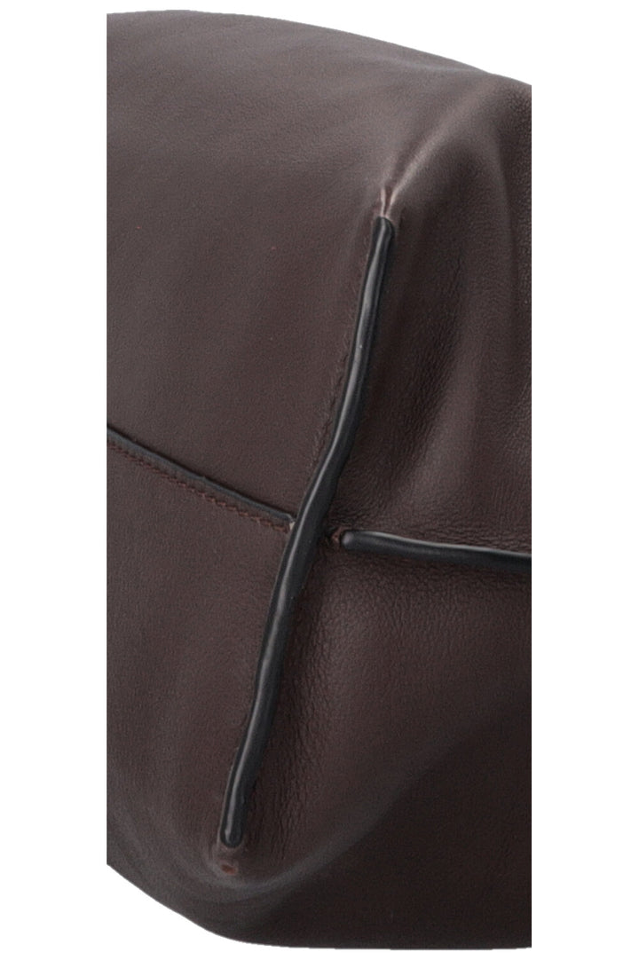 LOEWE Flamenco Drawstring Bag Chocolate