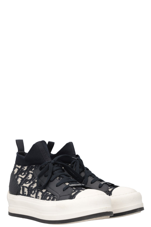 CHRISTIAN DIOR Walk'N'Dior Sneakers Oblique Blue