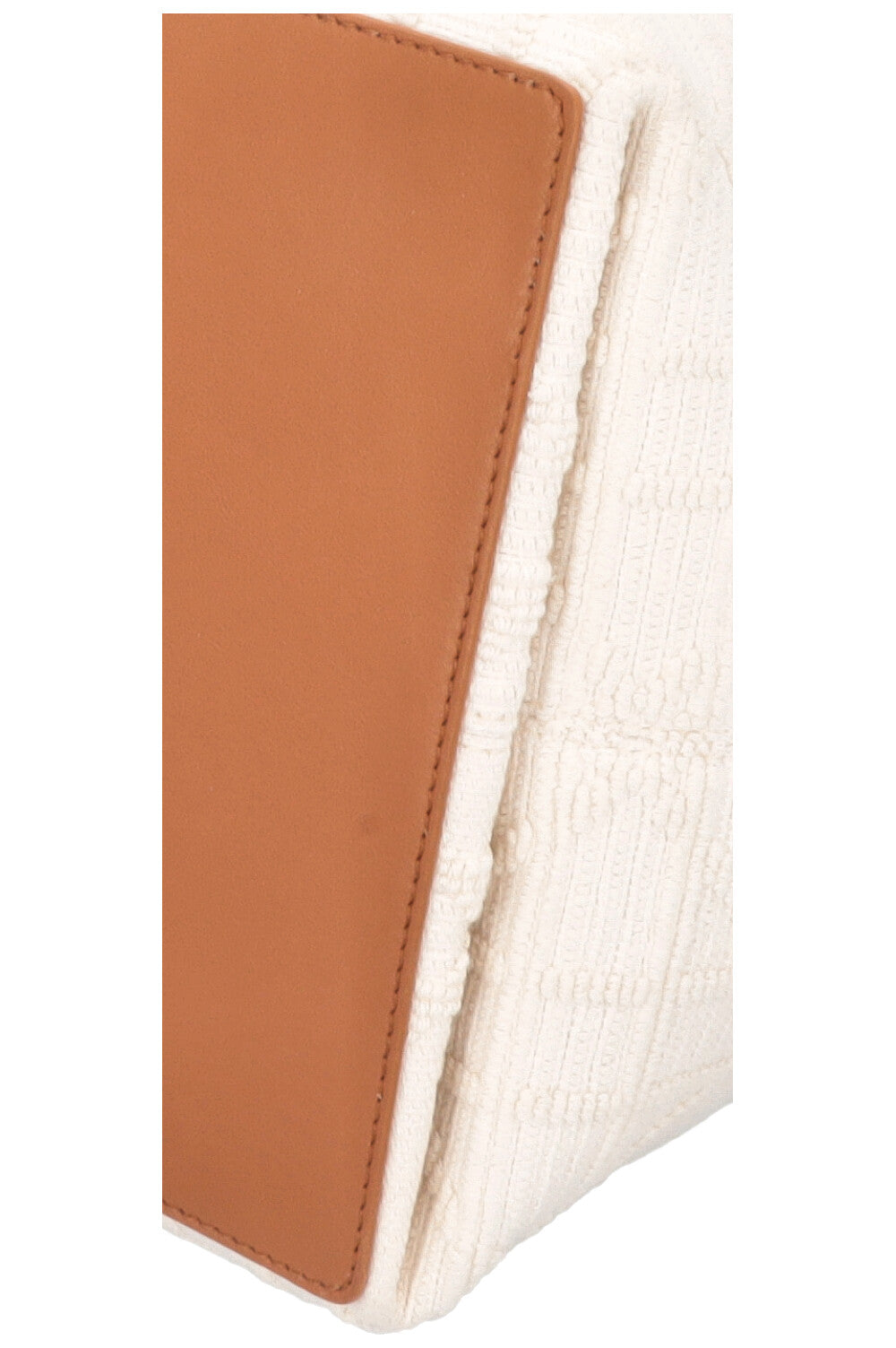 CHRISTIAN DIOR Medium Toujours Bag Macrocannage Canvas White Brown