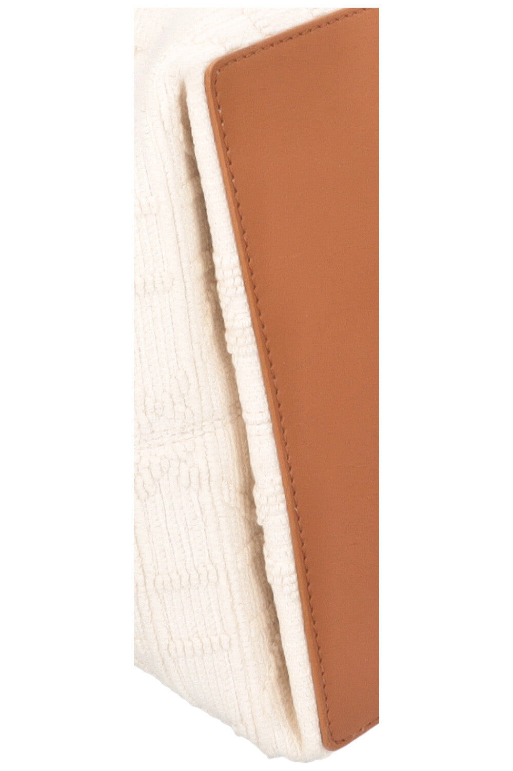 CHRISTIAN DIOR Medium Toujours Bag Macrocannage Canvas White Brown