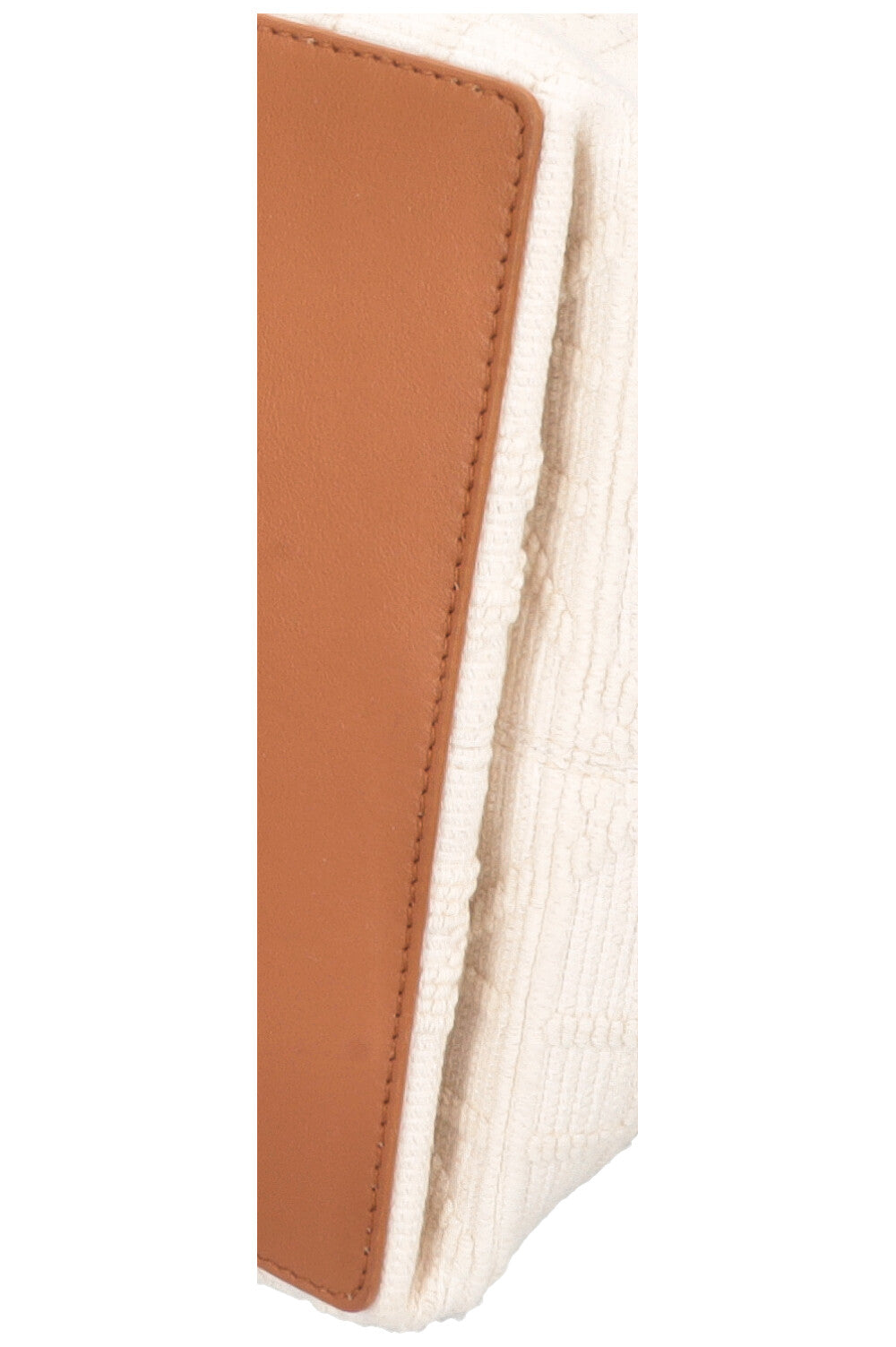 CHRISTIAN DIOR Medium Toujours Bag Macrocannage Canvas White Brown