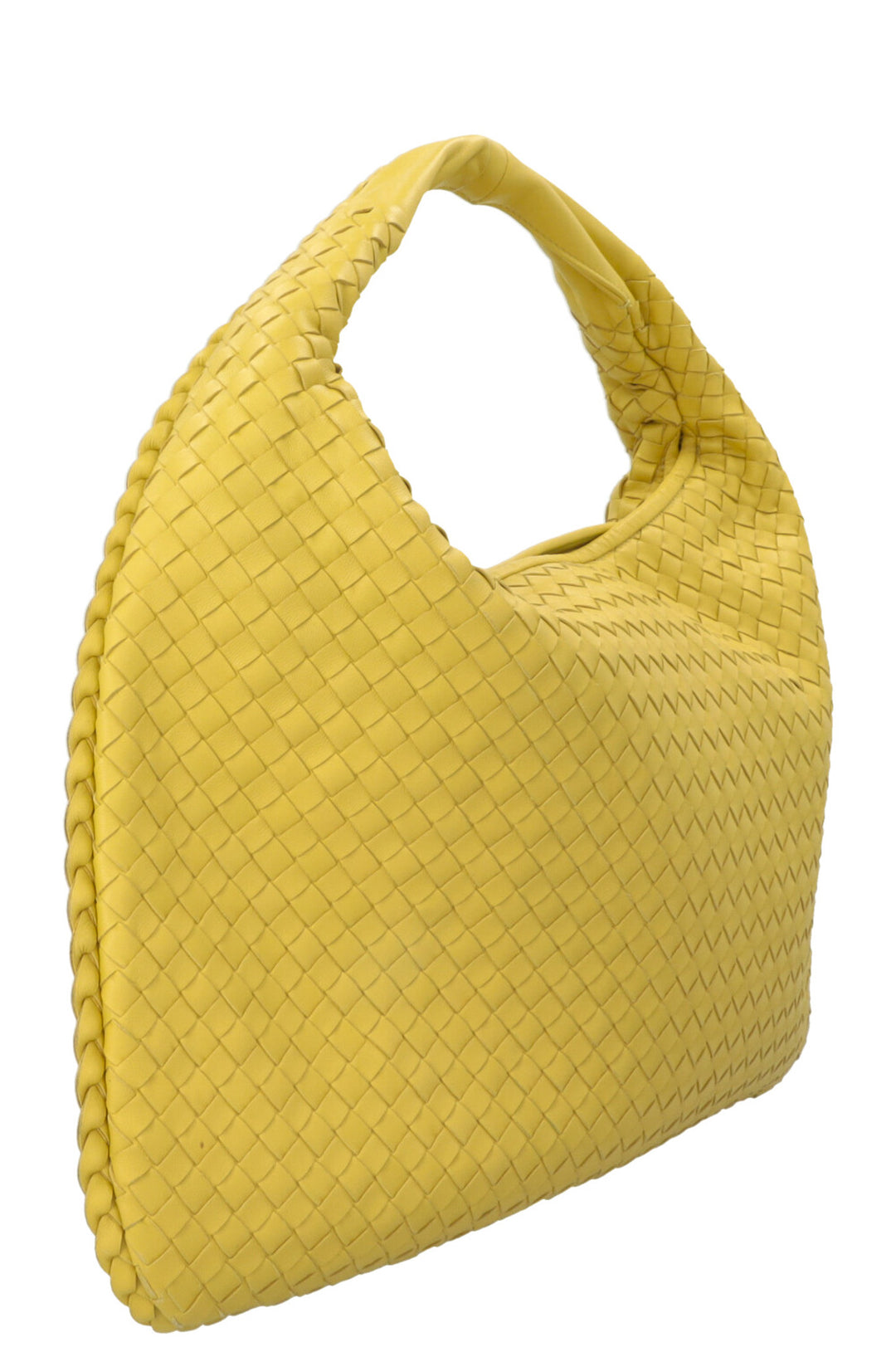 BOTTEGA VENETA Intrecciato Small Hobo Bag Yellow