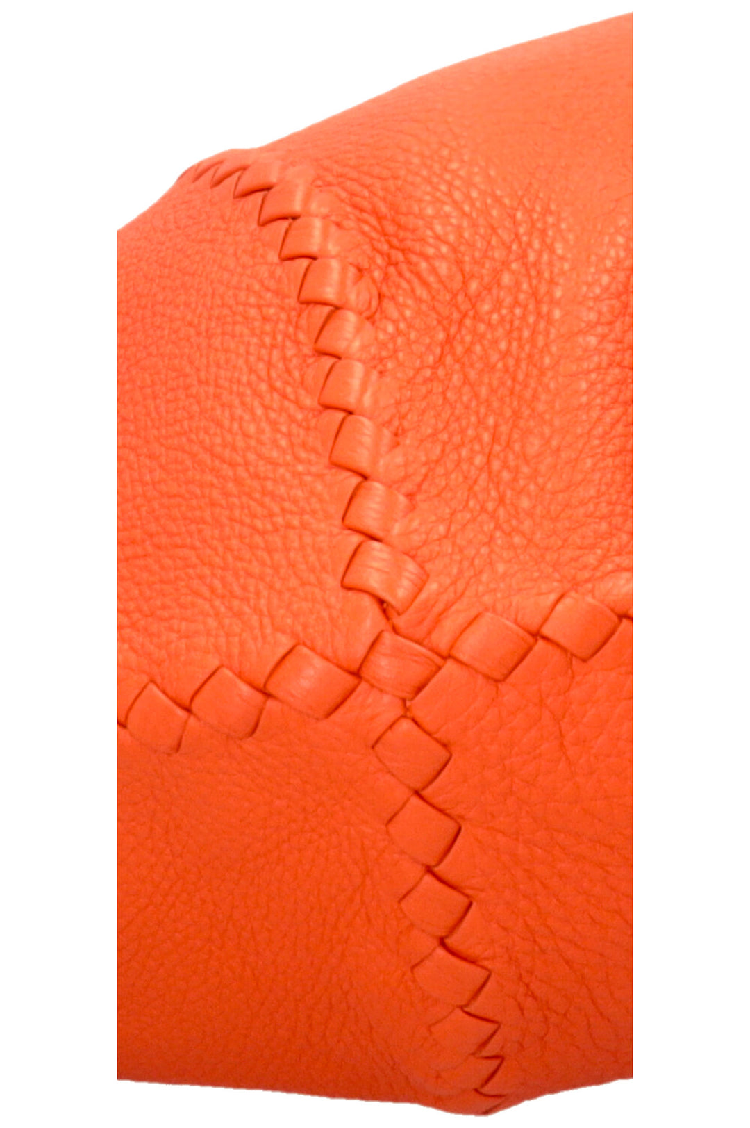 BOTTEGA VENETA Intrecciato Cervo Hobo Bag Orange