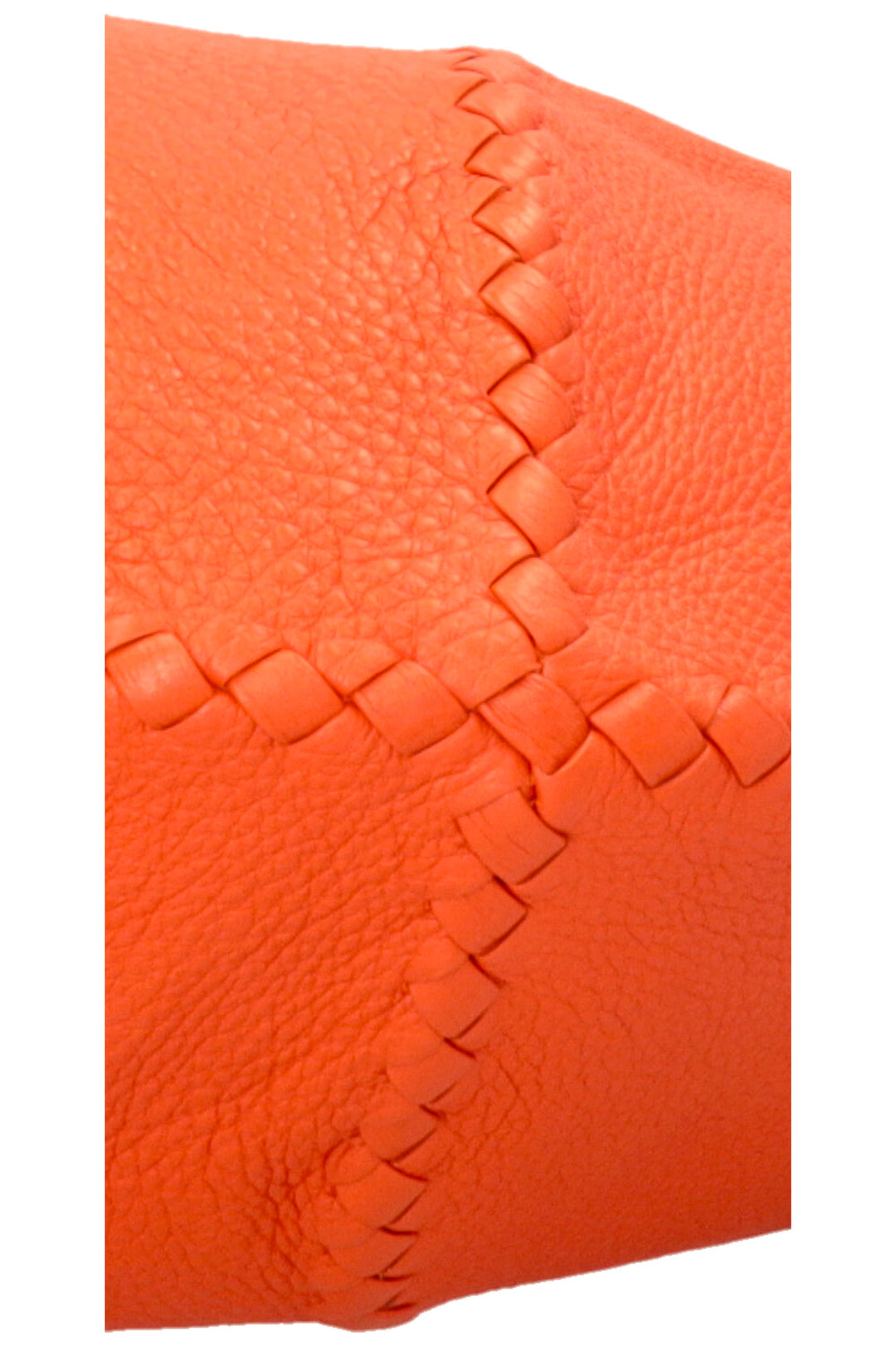 BOTTEGA VENETA Intrecciato Cervo Hobo Bag Orange