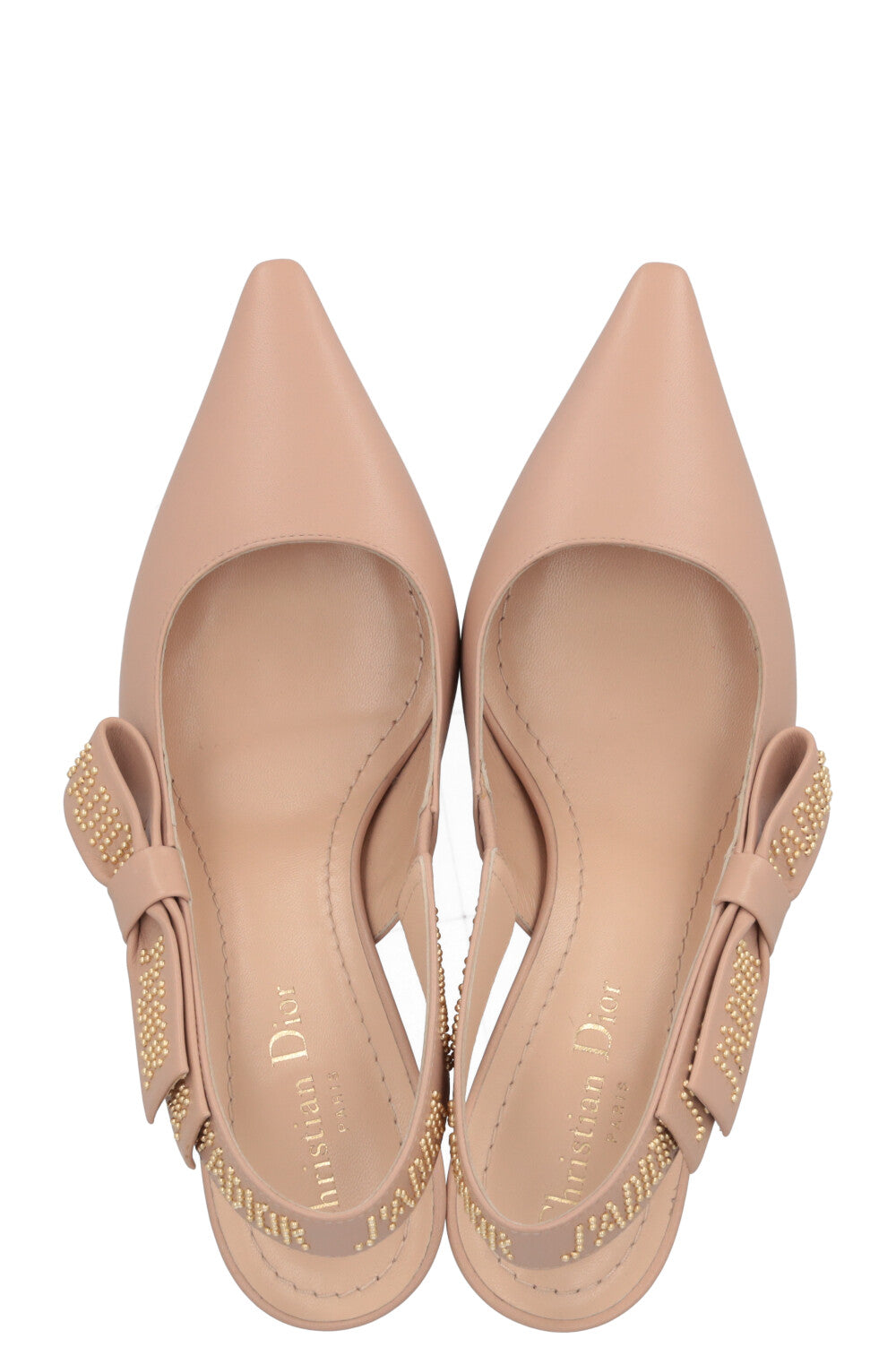 CHRISTIAN DIOR J'Adior Heels Nude Leather