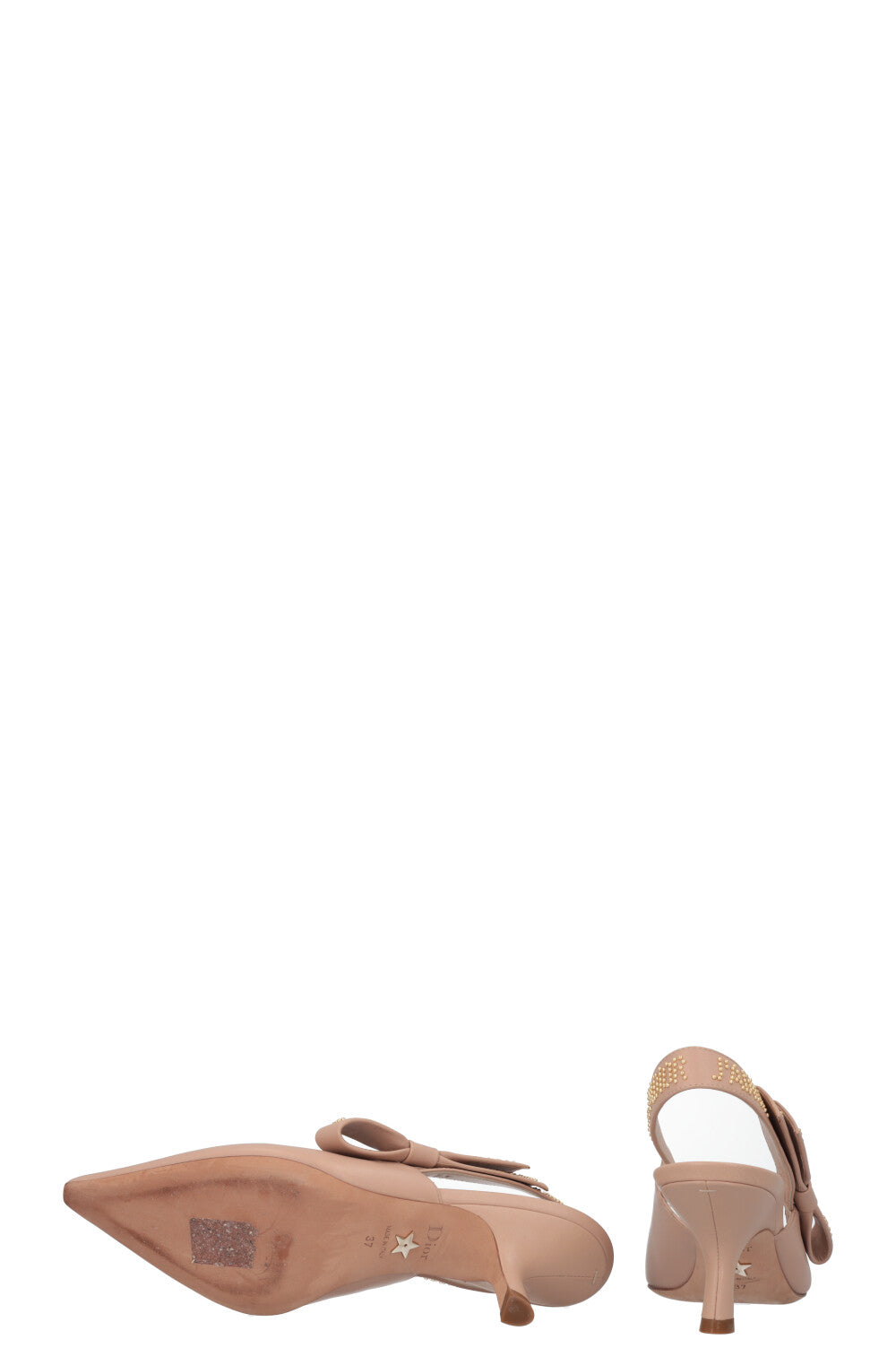 CHRISTIAN DIOR J'Adior Heels Nude Leather