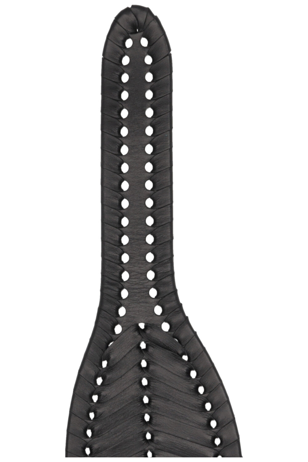 CHRISTIAN DIOR Braided 30 Montaigne Belt Leather Black