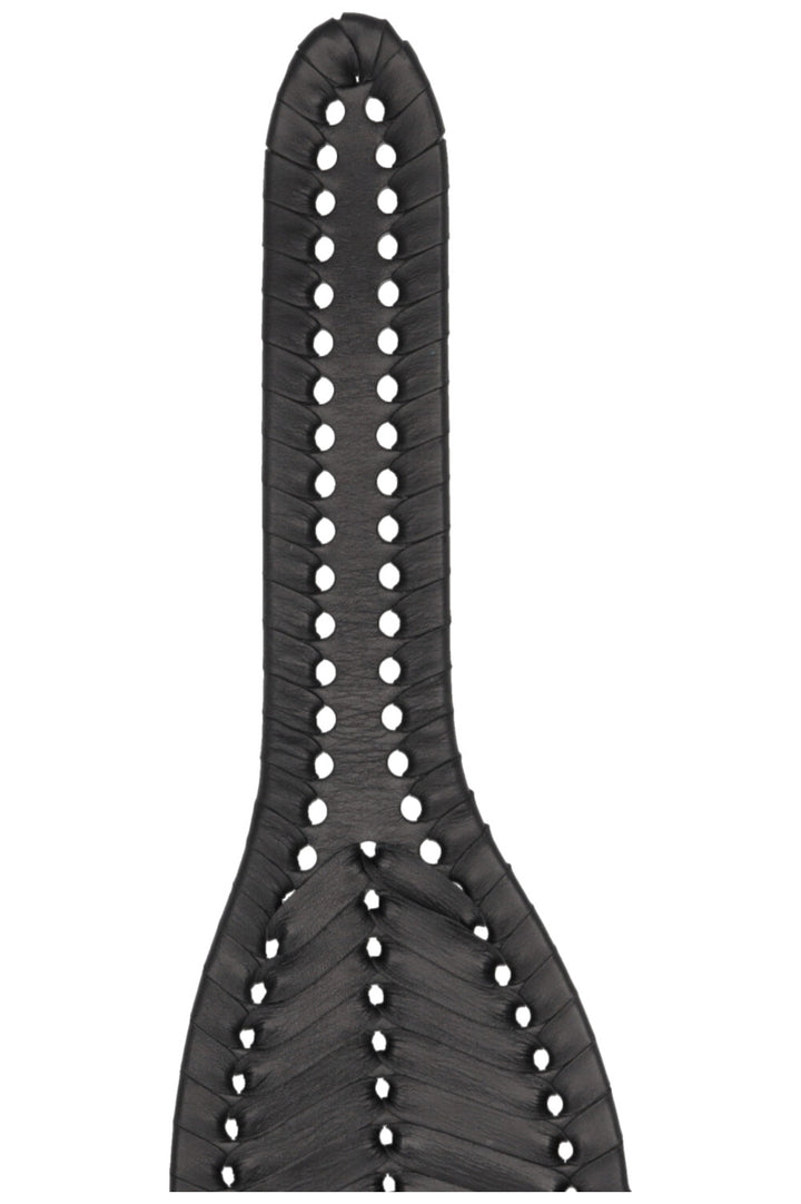 CHRISTIAN DIOR Braided 30 Montaigne Belt Leather Black