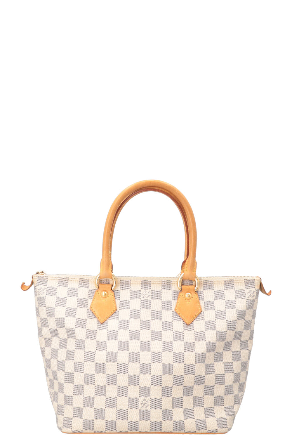 LOUIS VUITTON Saleya MM Tote Bag Damier Azur