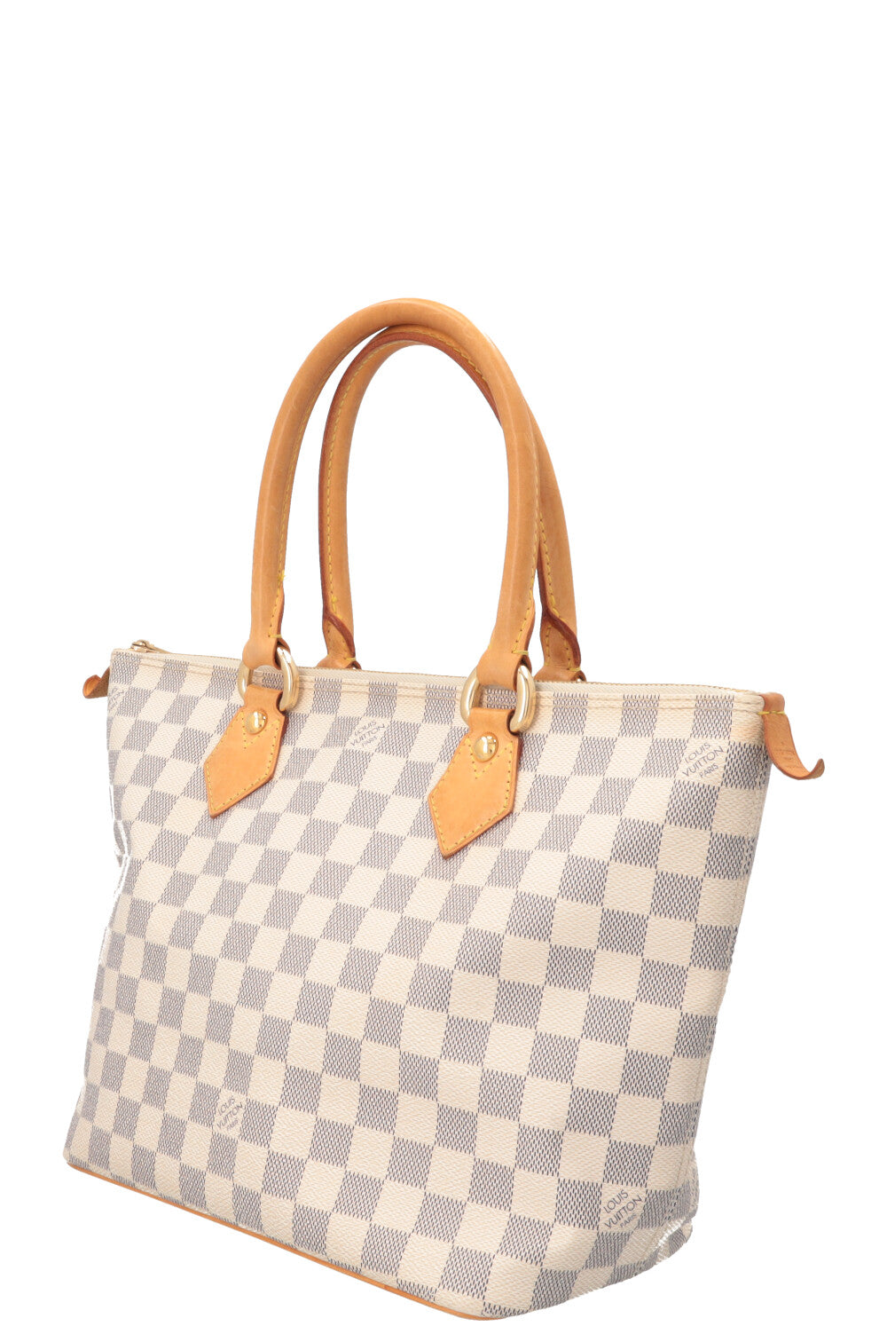 LOUIS VUITTON Saleya MM Tote Bag Damier Azur