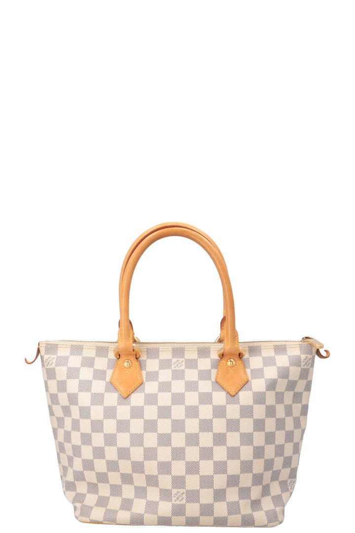LOUIS VUITTON Saleya MM Tote Bag Damier Azur
