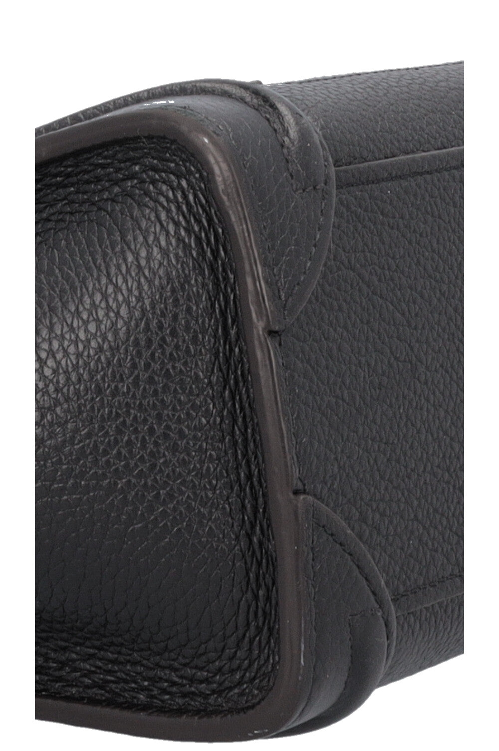 CELINE Nano Luggage Crossbody Bag Black