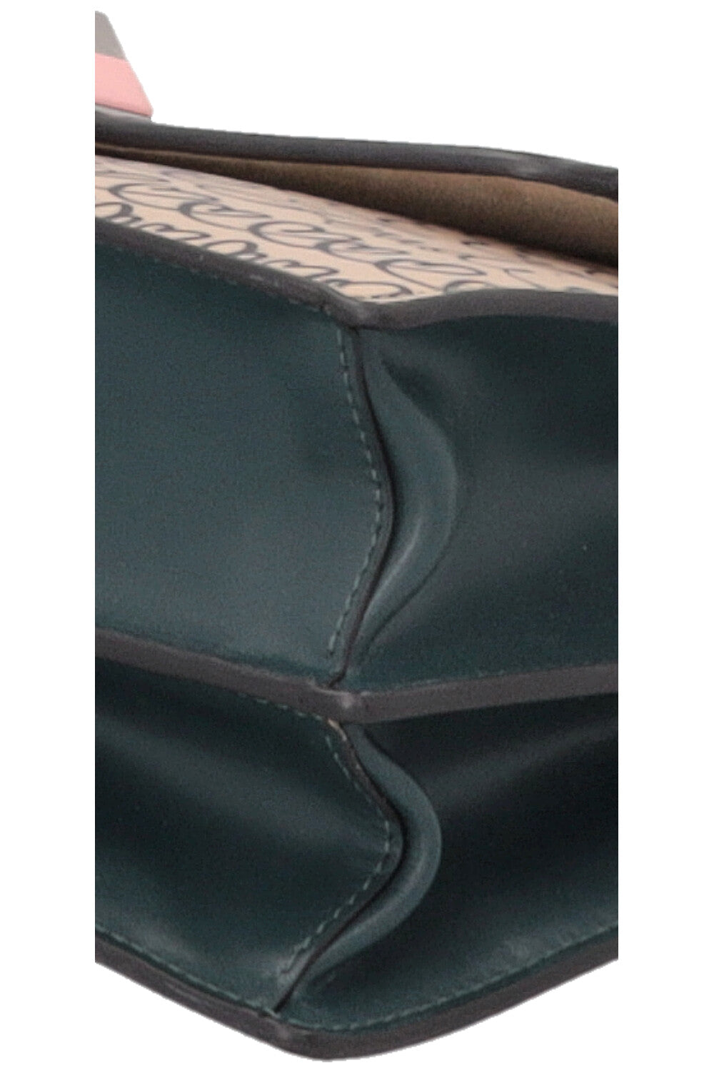 FENDI Kan I Crossbody Bag Beige Green