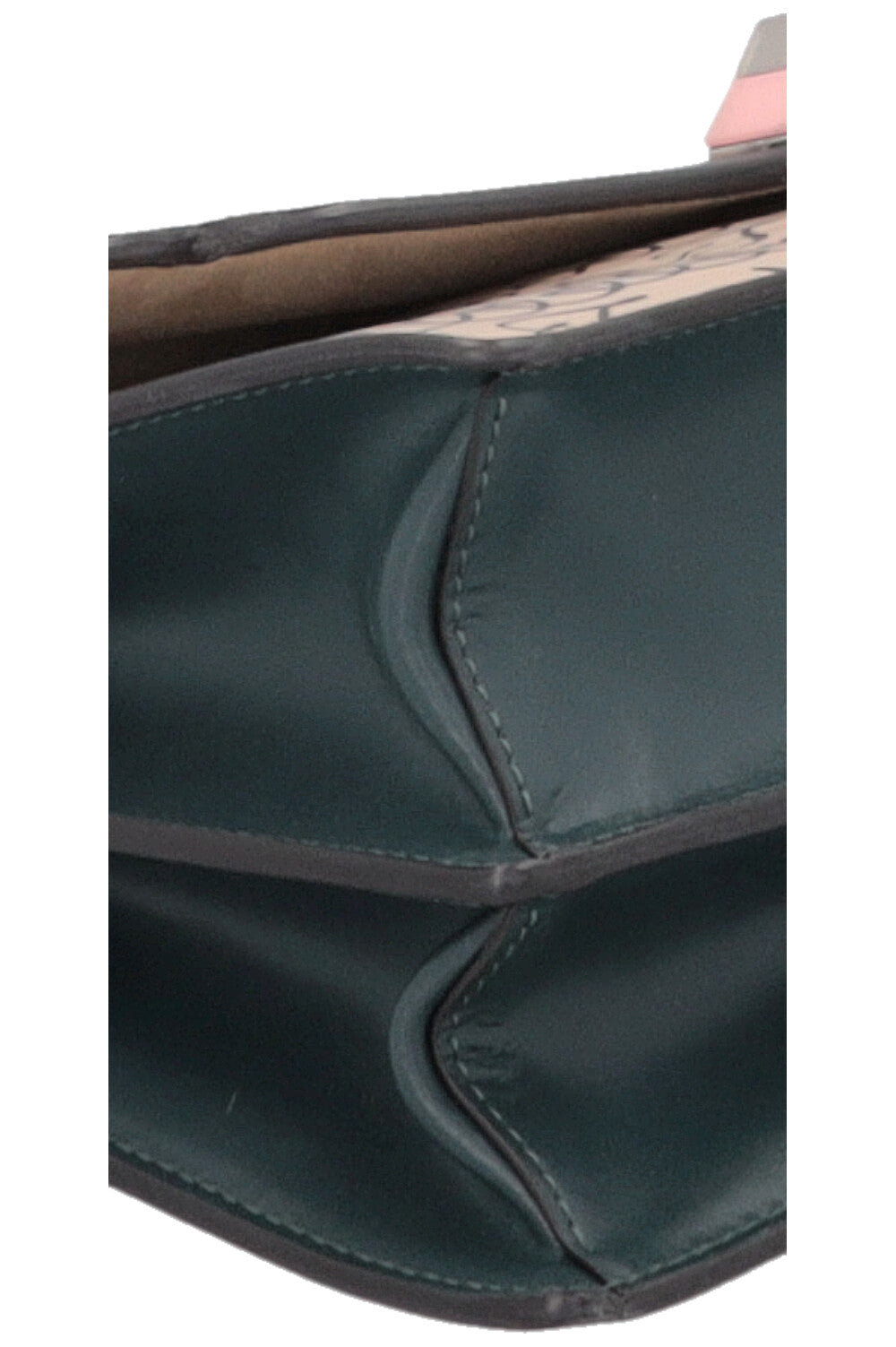 FENDI Kan I Crossbody Bag Beige Green