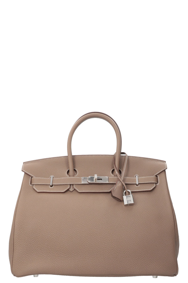 HERMÈS Birkin 35 Etoupe Clemence