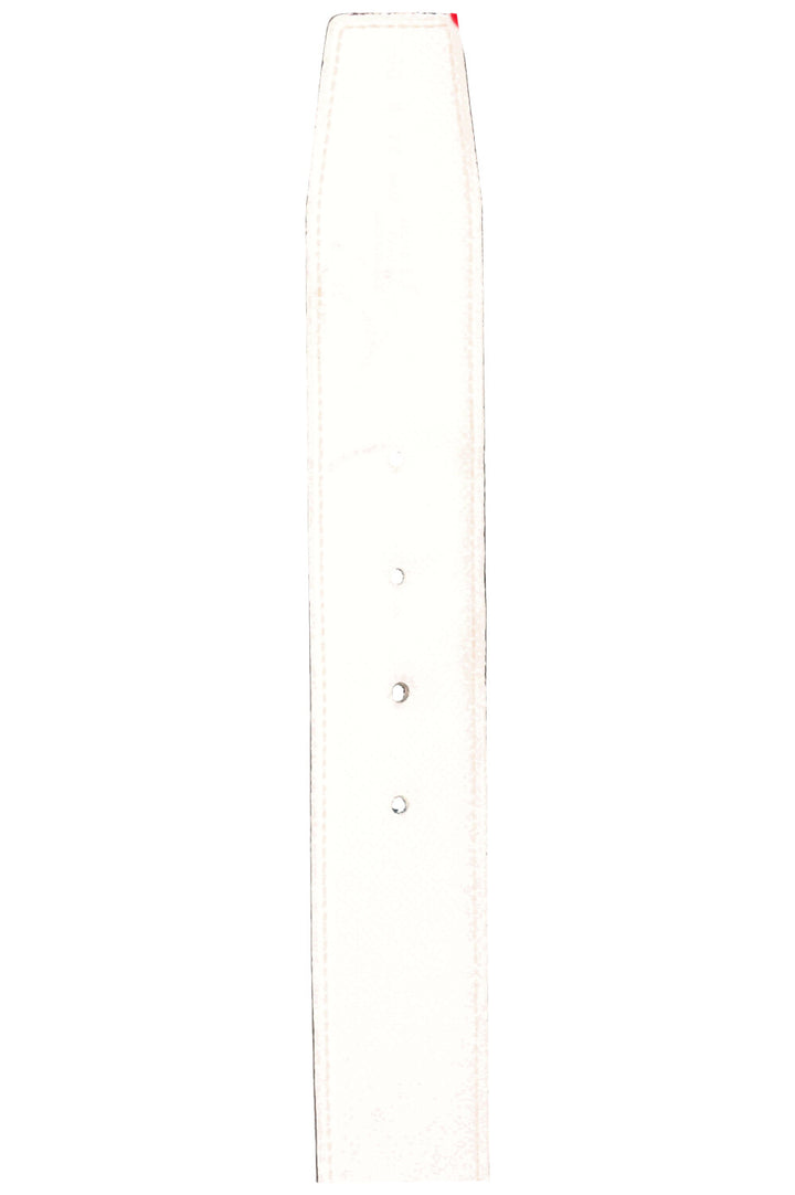 HERMÈS Constance H Belt Epsom Palladium Bleu Blanc